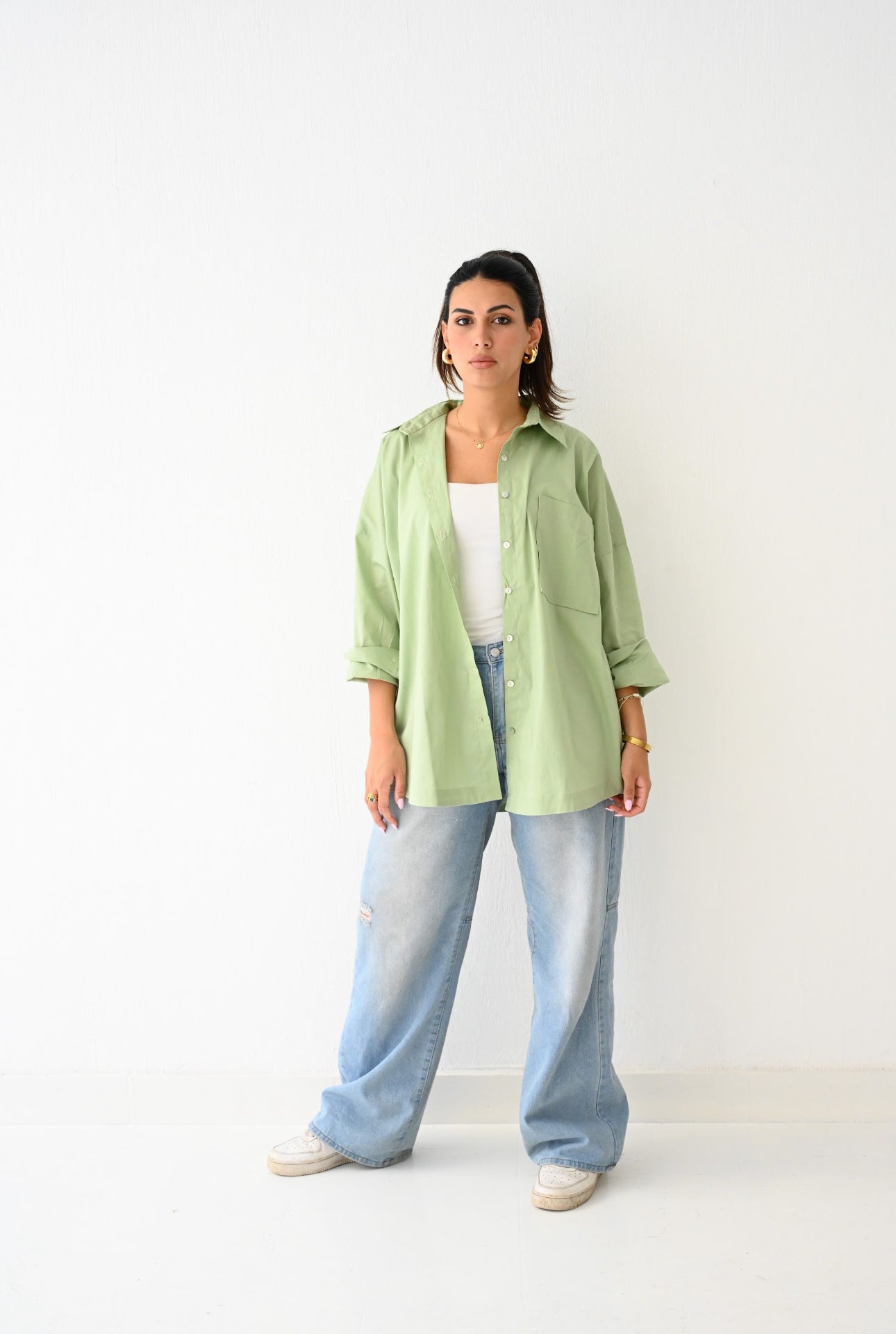 Light Green Blouse