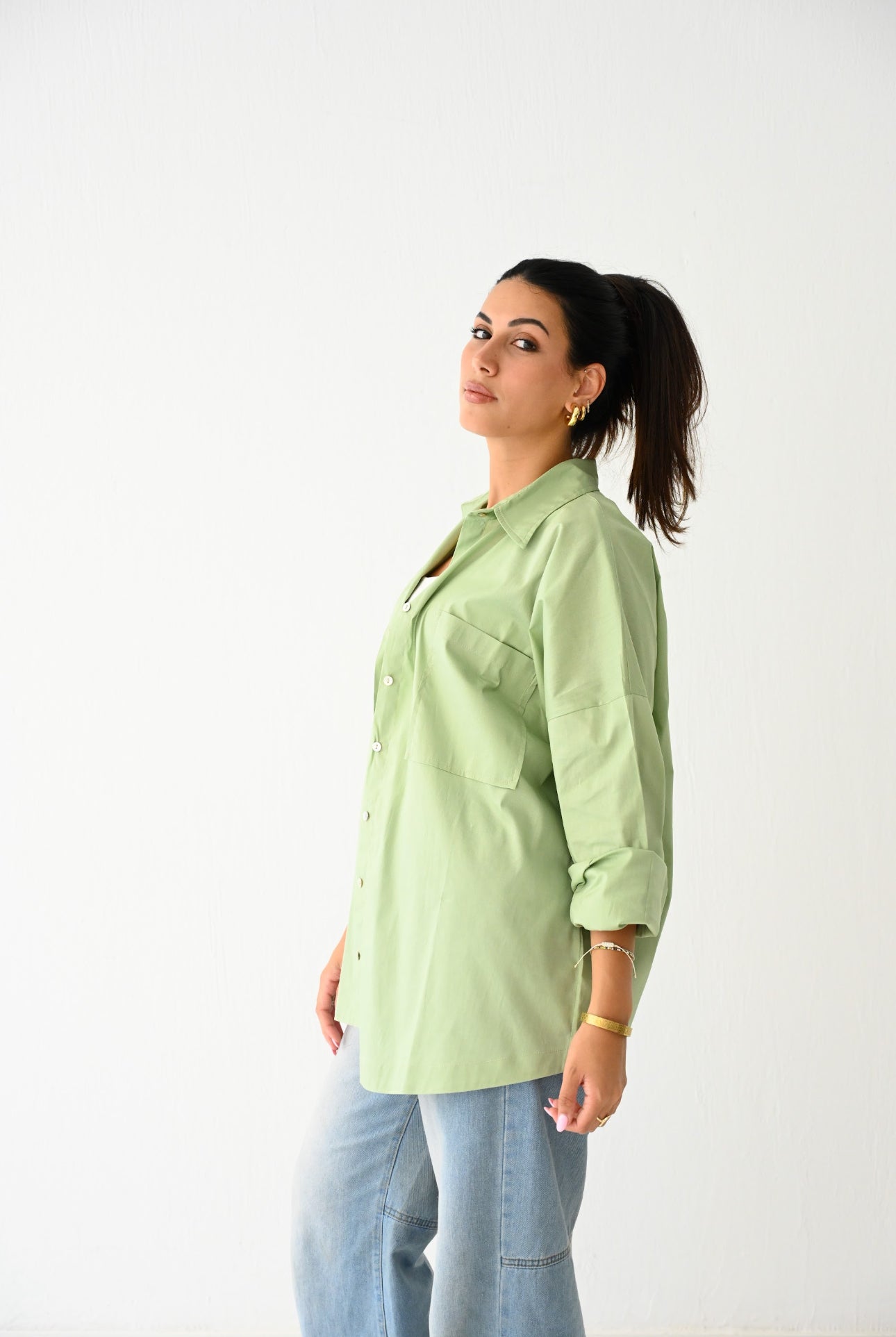 Light Green Blouse