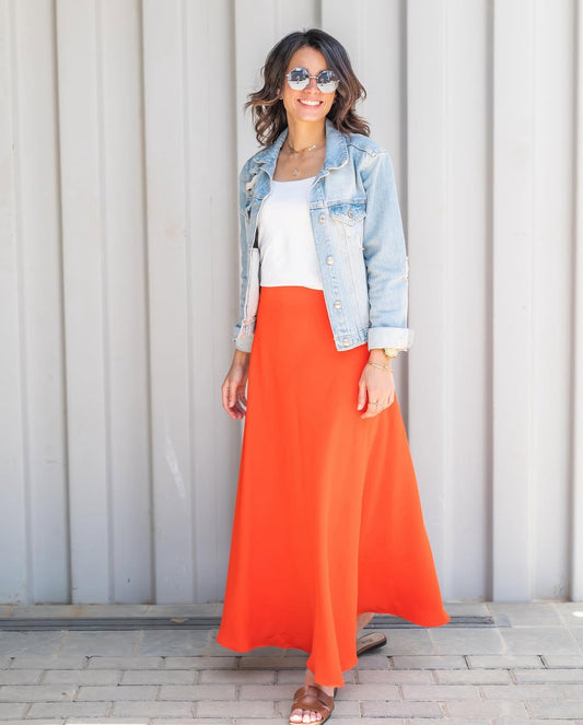 Orange Skirt