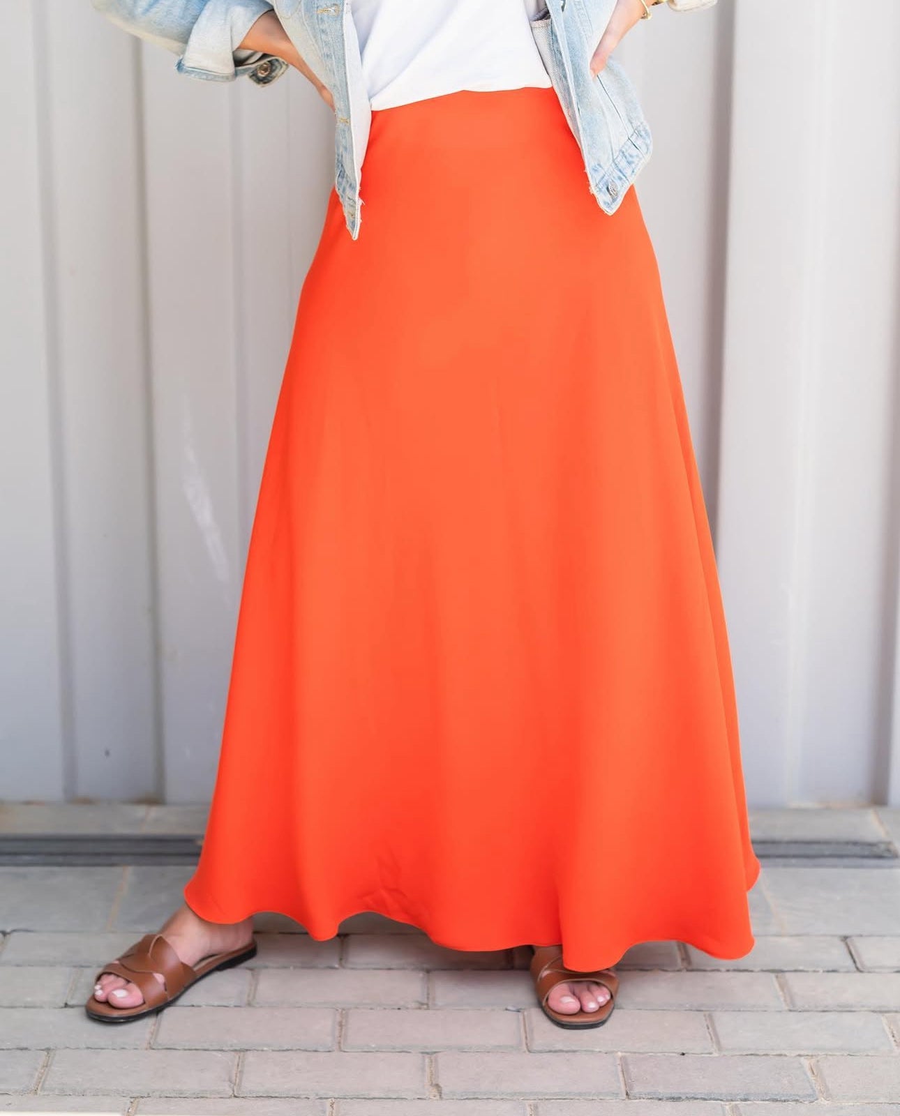 Orange Skirt