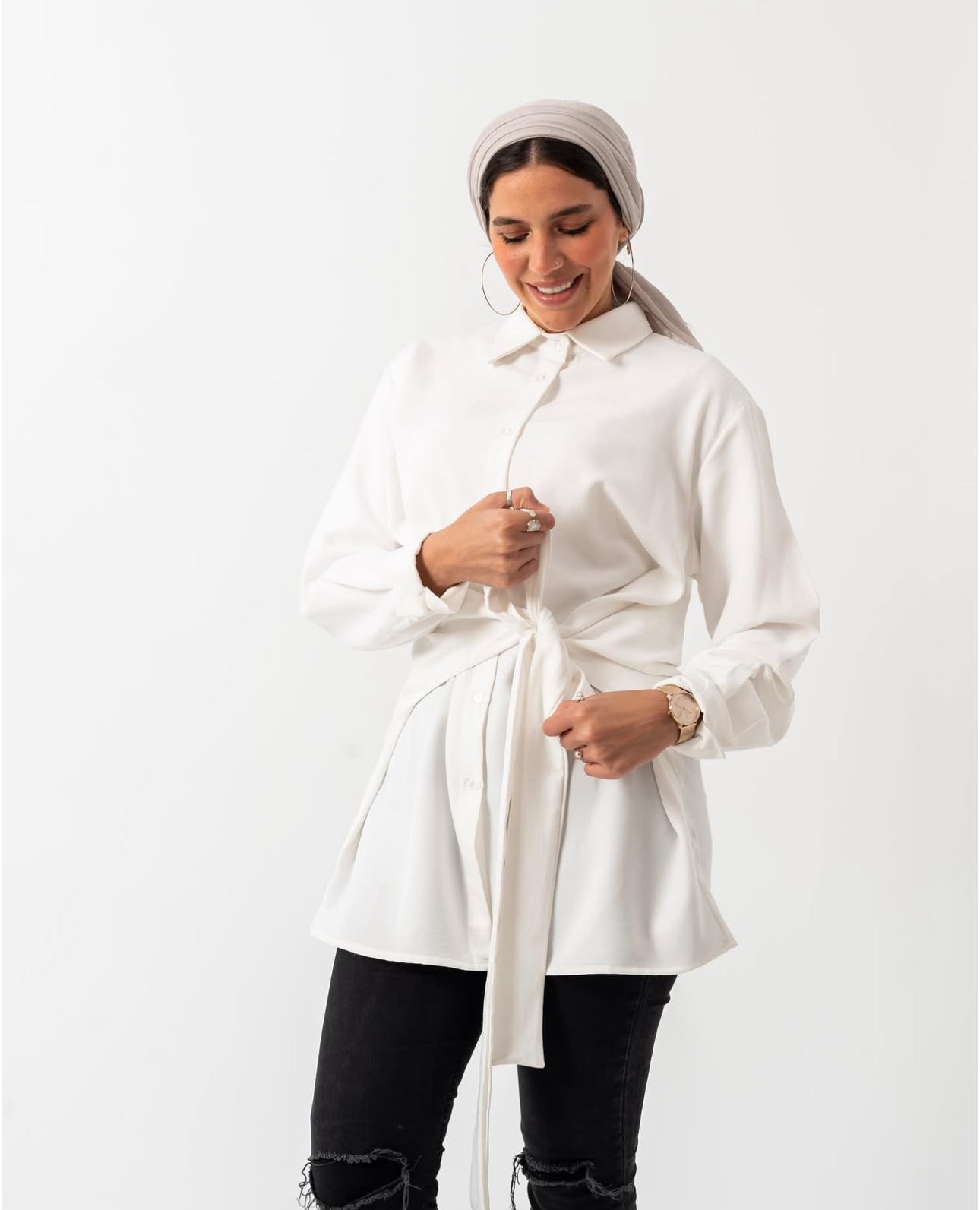 Tye Me Blouse