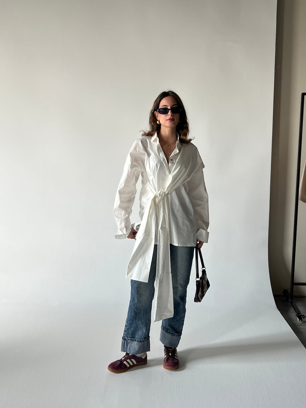 White NOT SO BASIC Blouse