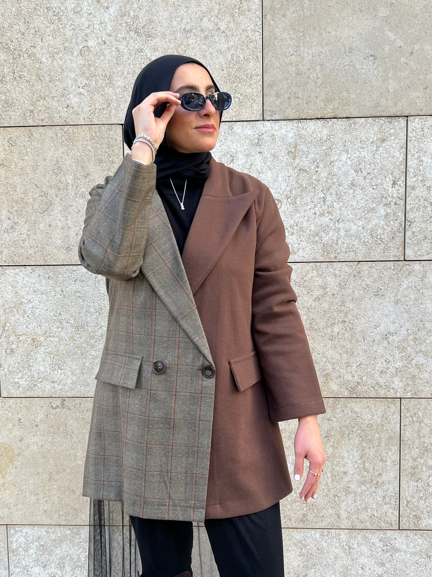 Half and Half blazer