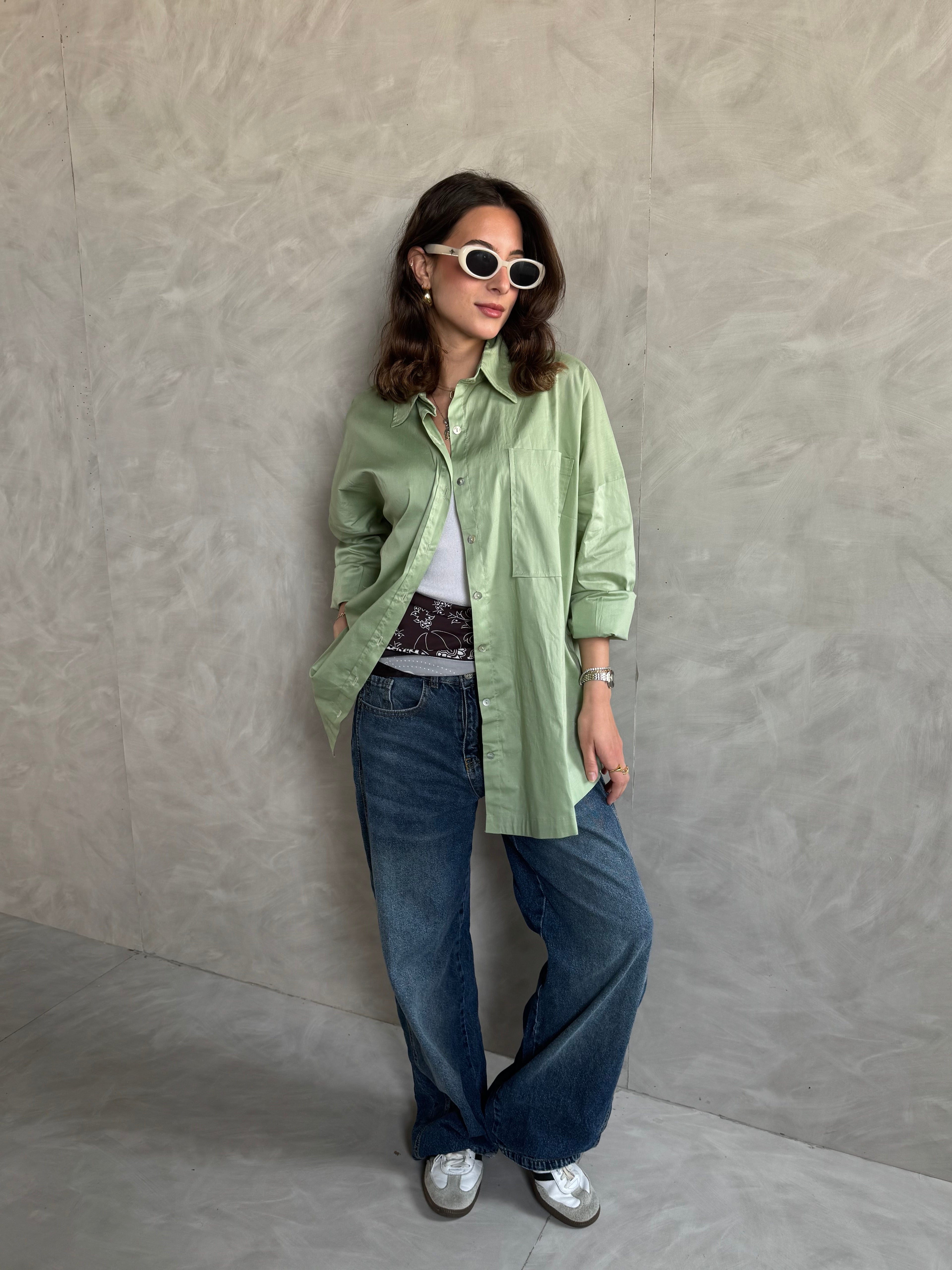 Light Green Blouse