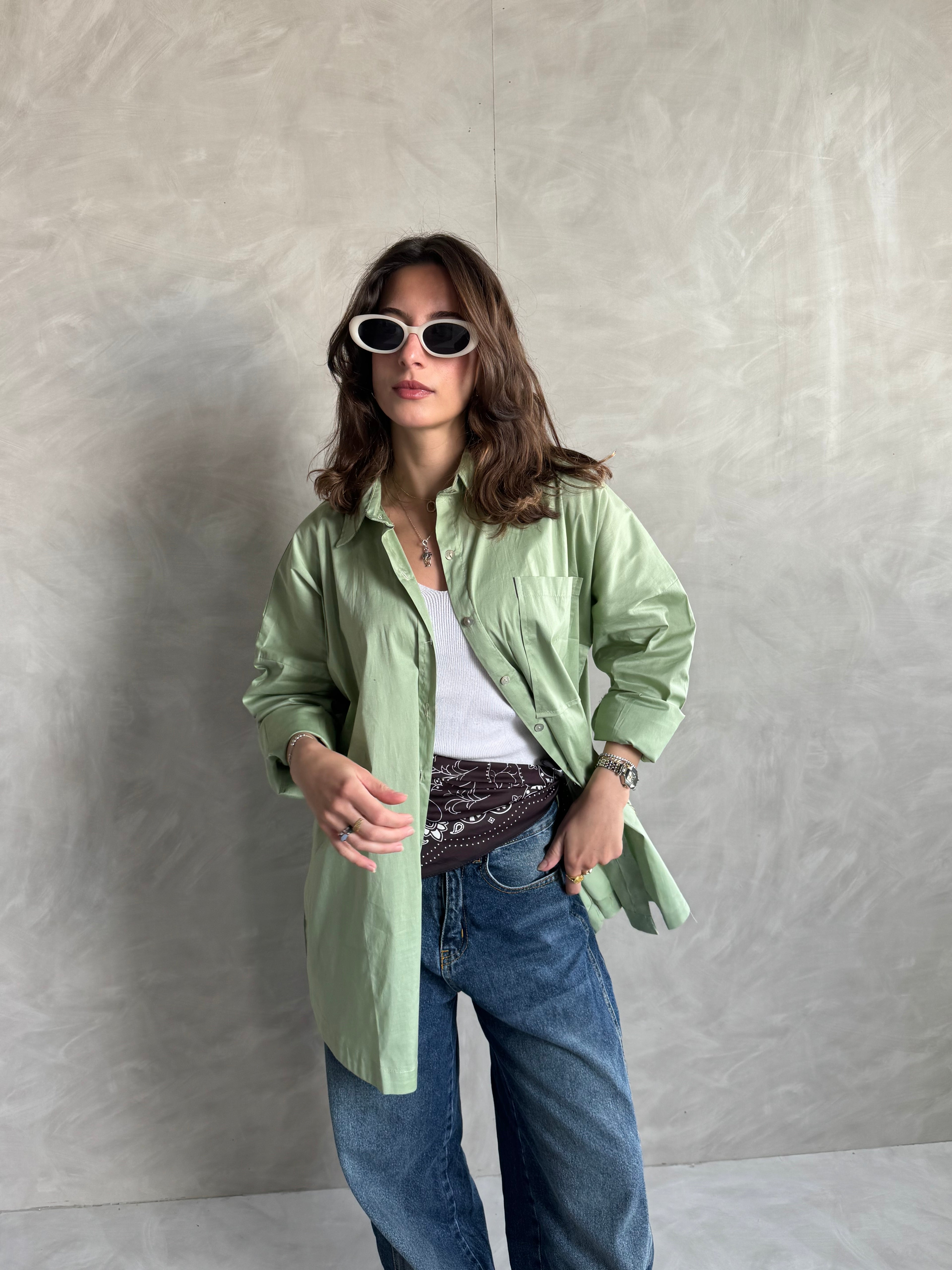 Light Green Blouse